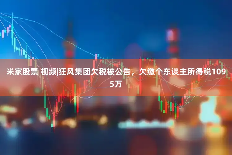 米家股票 视频|狂风集团欠税被公告，欠缴个东谈主所得税1095万