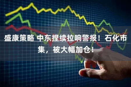 盛康策略 中东捏续拉响警报！石化市集，被大幅加仓！