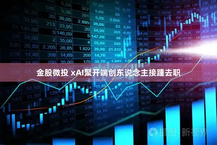 金股微投 xAI聚开端创东说念主接踵去职