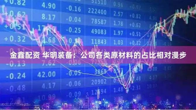 金鑫配资 华明装备：公司各类原材料的占比相对漫步