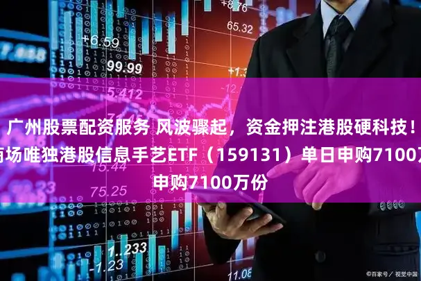 广州股票配资服务 风波骤起，资金押注港股硬科技！全商场唯独港股信息手艺ETF（159131）单日申购7100万份
