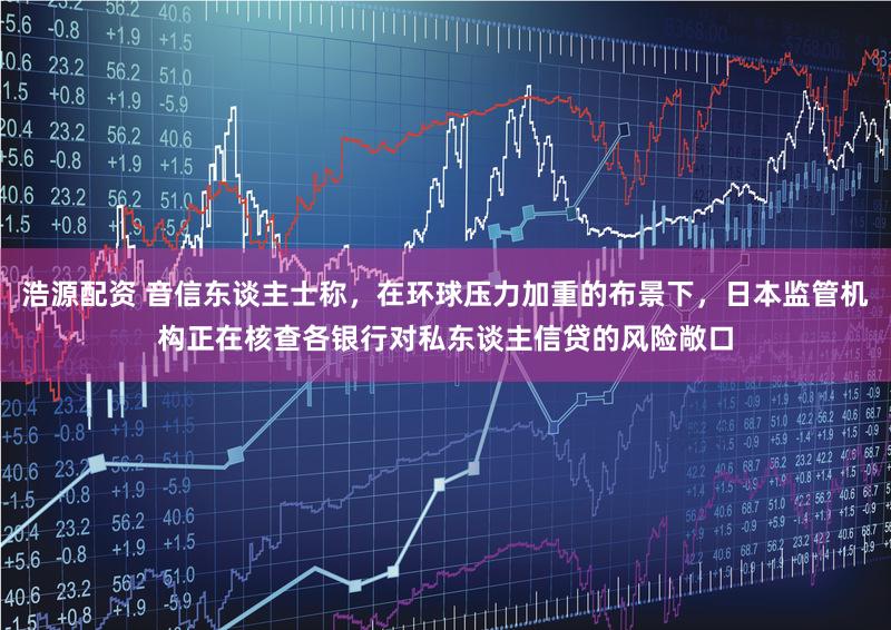 浩源配资 音信东谈主士称，在环球压力加重的布景下，日本监管机构正在核查各银行对私东谈主信贷的风险敞口