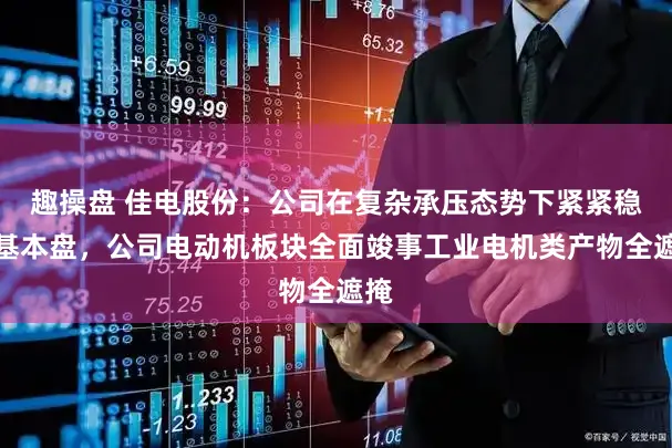 趣操盘 佳电股份:公司在复杂承压态势下紧紧稳住基本盘,公司电动机板块全面竣事工业电机类产物全遮掩